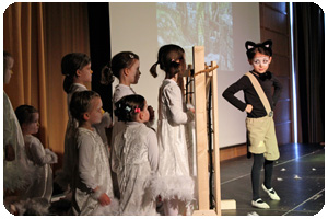 zappellita Gänse und Katze